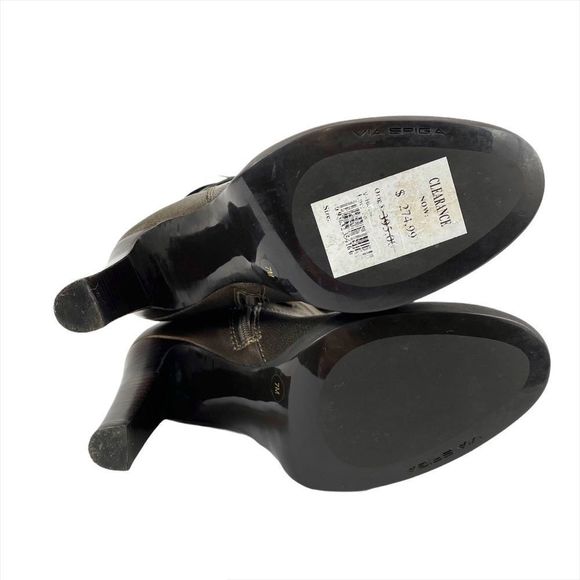 Via Spiga ‘Hanna' bronze tall leather boots 7 - Picture 9 of 15